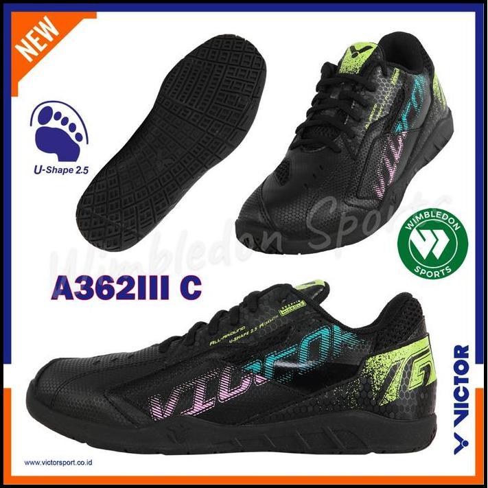 Sepatu Badminton Victor A 362 III C / Sepatu Victor A362III C best seller