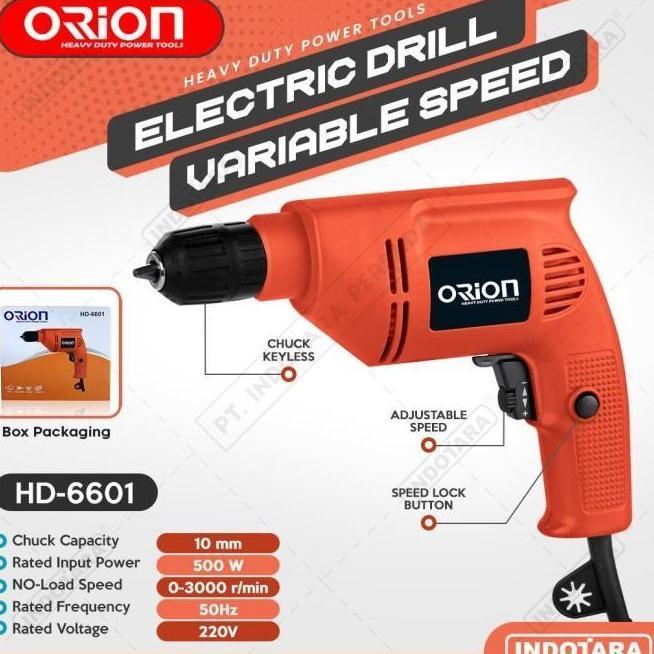 Mesin Bor Listrik Impact Drill Listrik Orion HD-6601