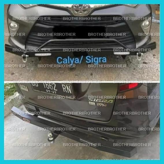 Paket Towing Tanduk Depan Belakang Calya Sigra ARB Besi