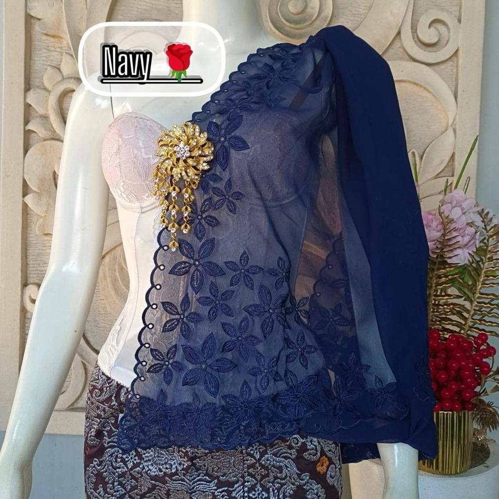 [ anomancollection ] kain kebaya sakura bordir bali terbaru terlaris kekinian KDK PUTU BUSANA