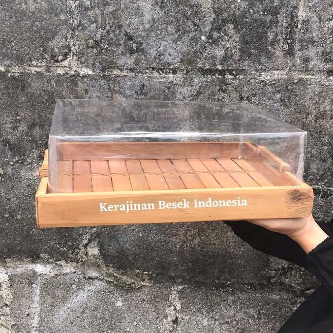 ___] Nampan persegi panjang premium mika Hantaran Seserahan Pernikahan Lamaran Hampers Parsel Keraji