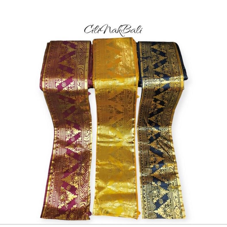 [ anomancollection ] Ider-ider Bali Prada Kain Bali Satin