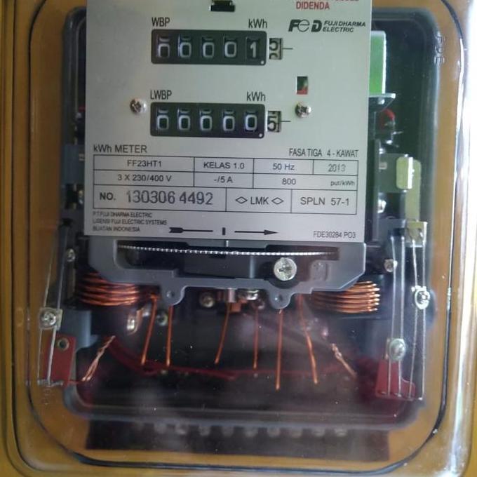 Promo Kwh meteran listrik 3p 3 phase ct double tarif Diskon