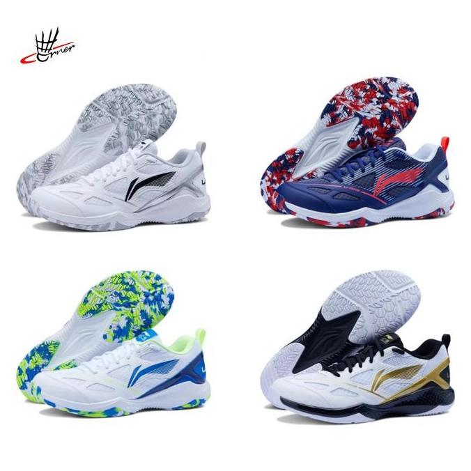 NEW Sepatu Badminton Bulutangkis Lining JF-01 JF Lite AYTU025 AYTU 025 Original