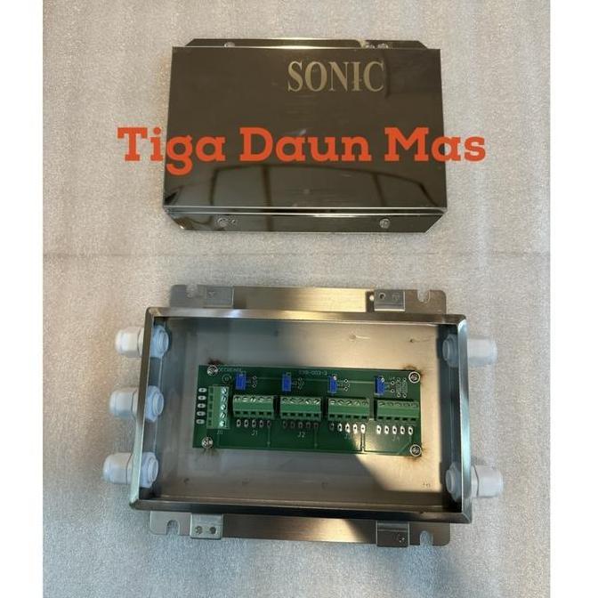 Promo Junction Box Sonic 4 Hole Stainless Junction Box Sonic 4 Load Cell Terminal 4 Load Cell Stainl