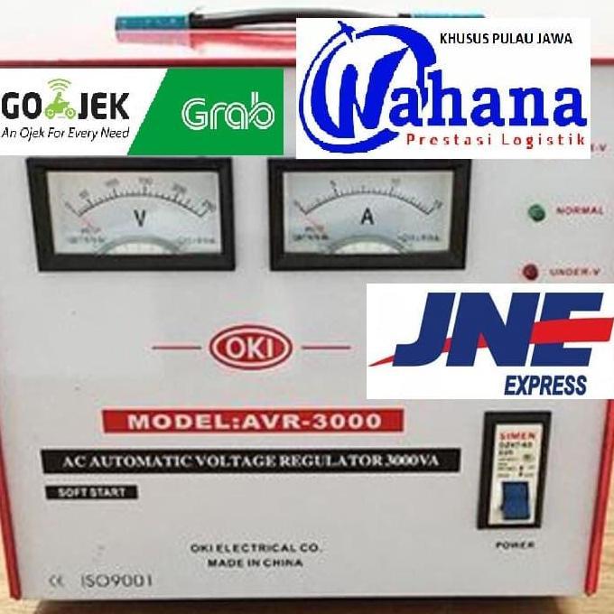 Stabilizer Regulator Listrik Oki 3000 Watt Stabiliser