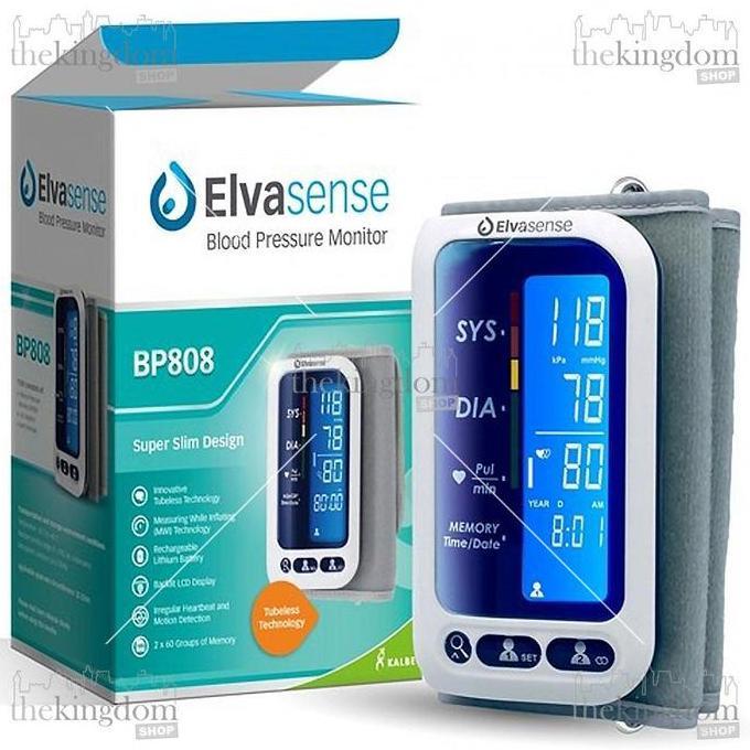 BEAM Elvasense BP808 Blood Pressure Monitor Tubeless Tensimeter Tensi Darah
