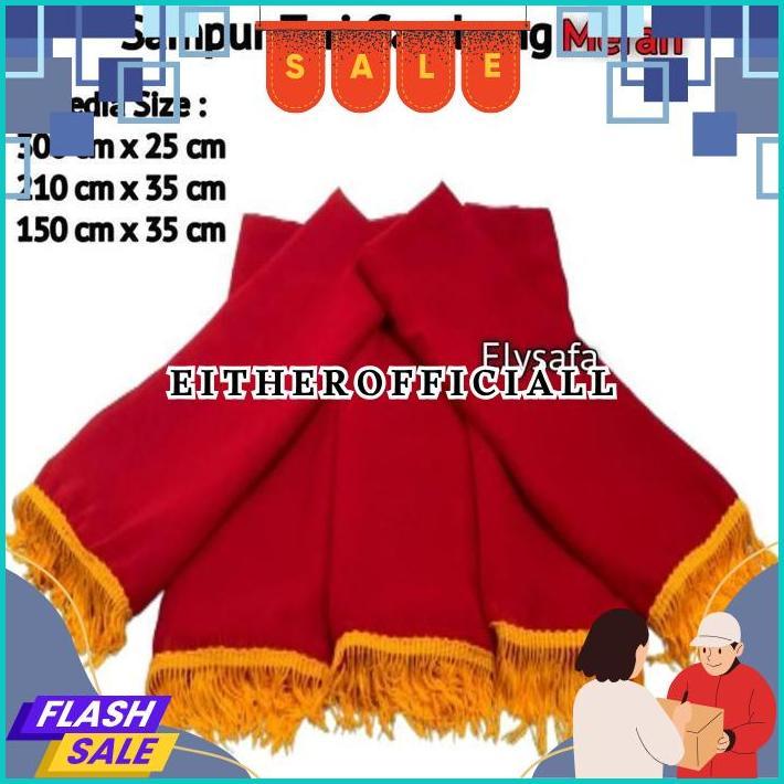 Selendang/sampur Tari Gandrung warna Merah BIG SALE
