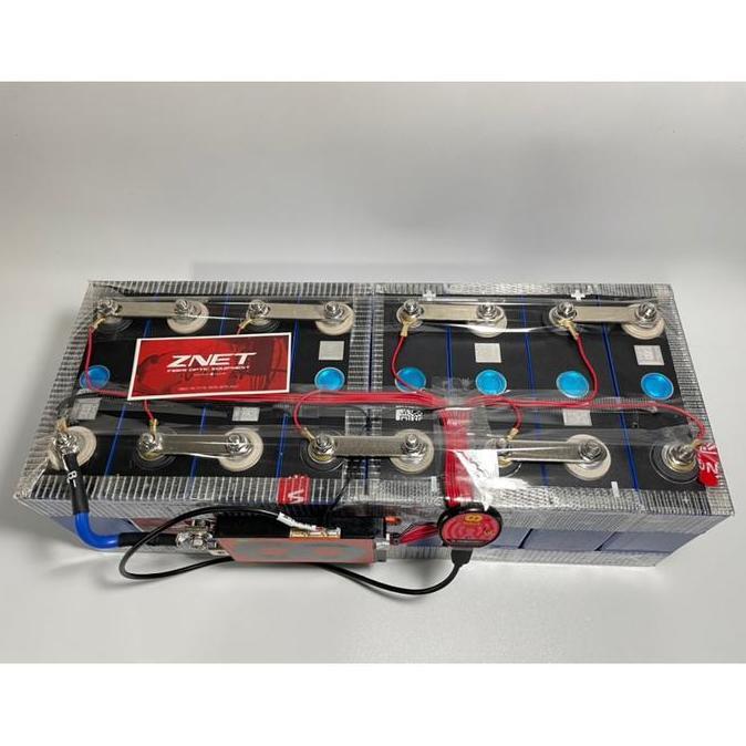 Battery Battre Lifepo4 12V 24V 48V 100Ah Dengan Daly Bms Smart 4S 8S 16S Bluetooth   Batre Grade A 6