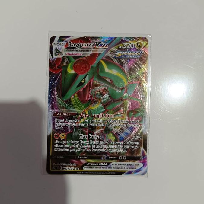 Rayquaza VMAX RR s7R 047/067 - Pokemon TCG Indonesia BEST SELLER