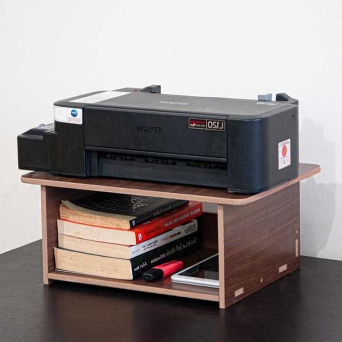 Rak Atas Meja Untuk Printer Laptop Monitor Komputer Kertas Buku Stand