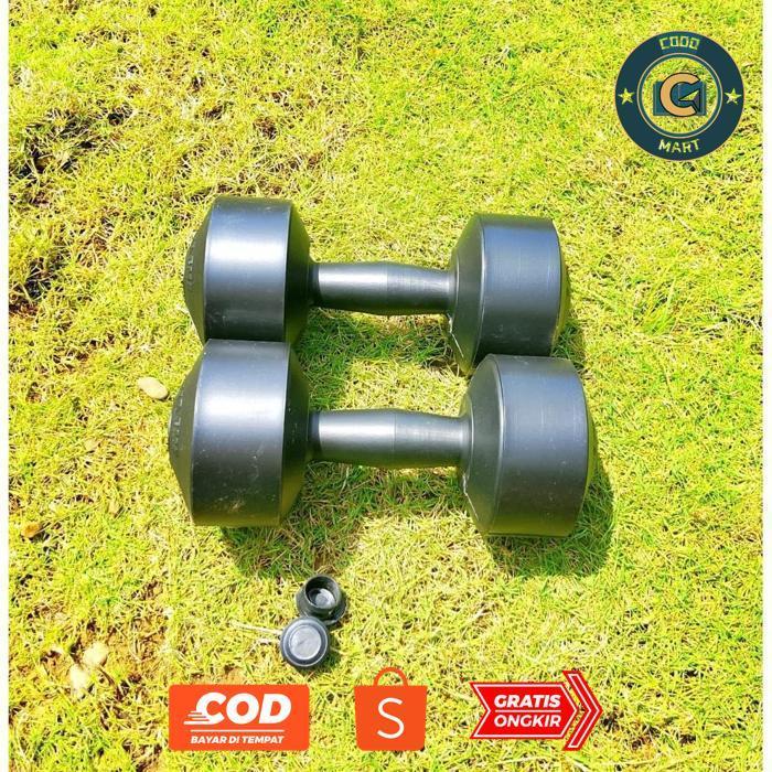 uk-68 barbel 5 Kg ( 2 biji ) kosongan / SEPASANG Berkualitas