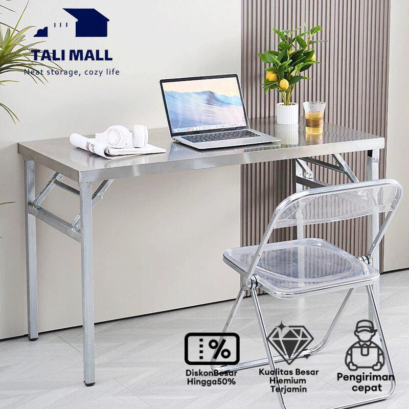 Meja Lipat Portable  Meja Kantor Besi Meja Lipat Stainless Meja Belajar Meja Lipat Panjang Meja Kerj