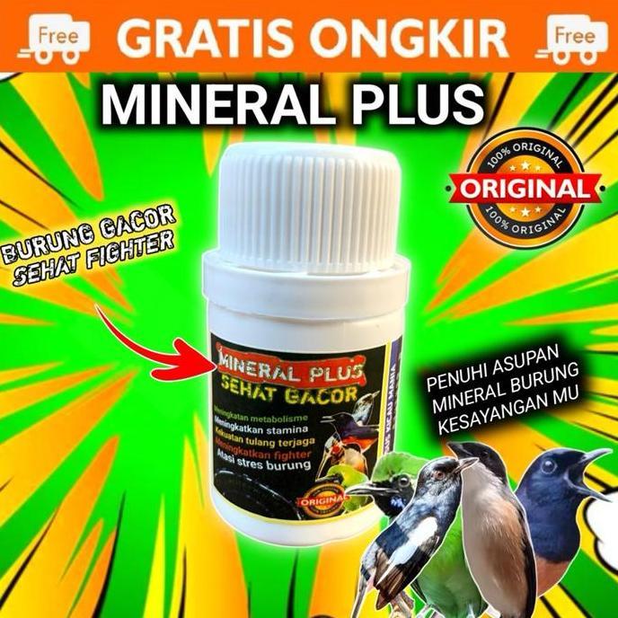 Mineral Plus Vitamin Burung Drk New