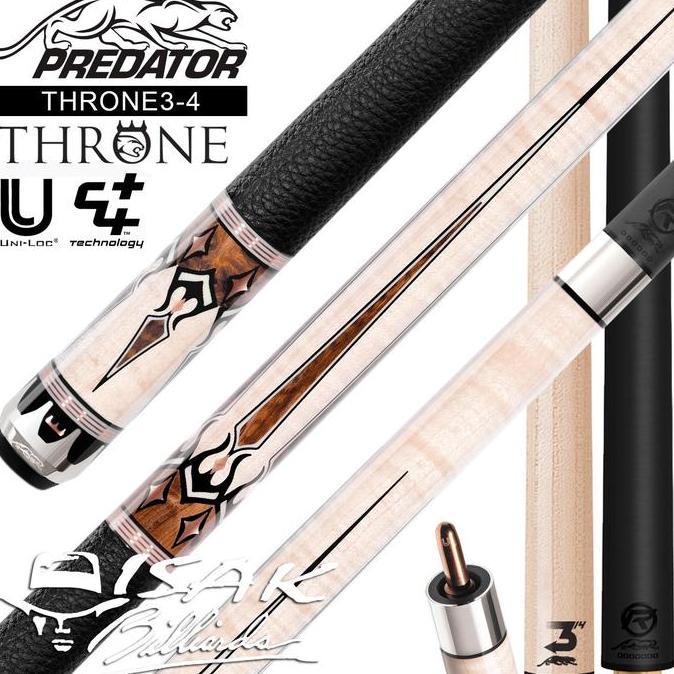 Sale Predator Cue Throne3 4 - Low Deflection Billiard Stick Biliar Stik Ori