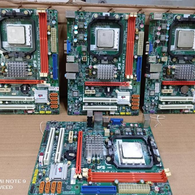 PAKETAN MOBO AM3 PROC ATLLON II PLUS FAN ONBOARD VGA