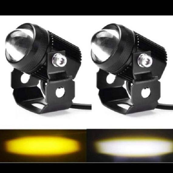 Lampu LED Tembak Laser D2 Mini Motor Mobil Foglamp Laser Gun D2
