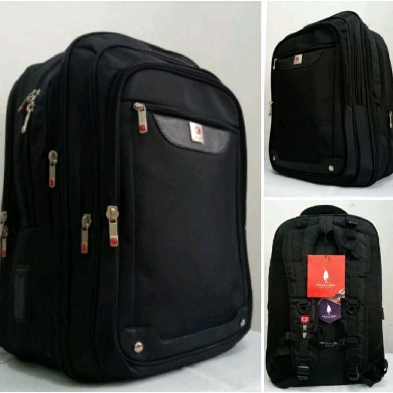 Flash Sale Ransel Pria 20 Inch Jumbo Polo Classik High Spack Polo Backpack Tas Sekolah Rangsel Kerja