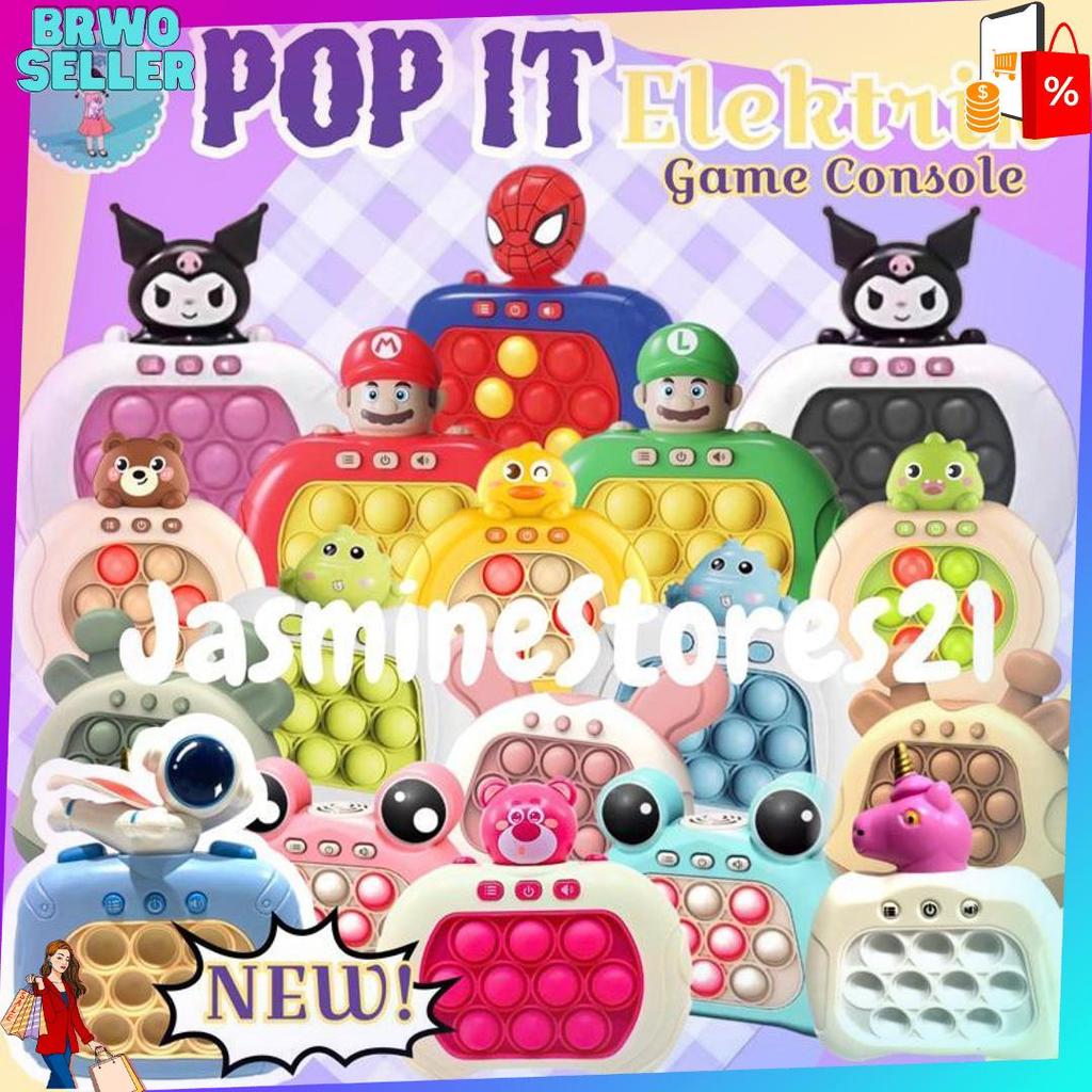 Murah Game Console Pop It Elektrik Electronic Elektronik Electric Fidget/Pop It Elektronik Mainan Fi
