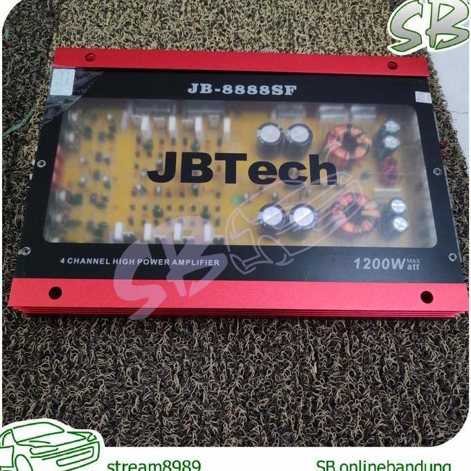 Promo Power Jbtech Jb-8888Sf Amplifier Mobil Car Audio Jb Tech Jb 8888Sf