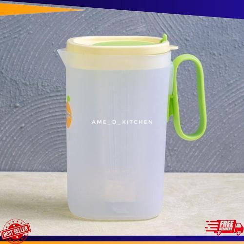 Top Seller Teko Kan Air + Saringan Bening Tutup Hijau Kap 3042/ Kat 3043 Golden Sunkist