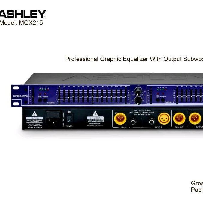 EQUALIZER ASHLEY MQX215 MQX 215