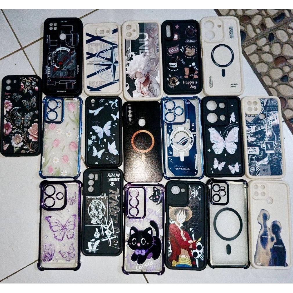 (Grosir Case Hp) Plastik Silikon 30 Pcs