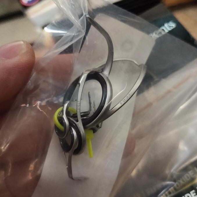 ring joran fuji set untuk jigging set original fuji cincin joran