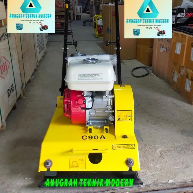 Stamper Kodok Plate Compactor Matrix C90 Mesin Honda Gx160