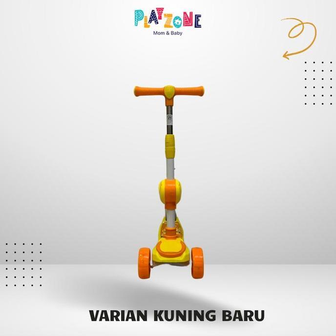 [EKSKLUSIF Ibun Serin] Playzone  SNI / Scooter Sepeda Duduk / Mainan Anak Skuter Otoped 3 Roda 2in1 