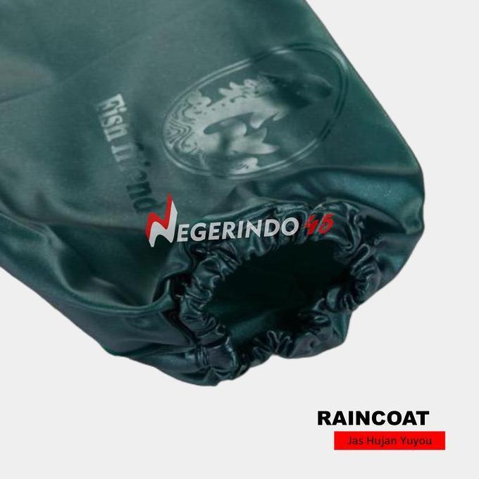 Jas Hujan Fish Friend Jas Hujan Karet Jas Hujan Kapal Cap Ikan Yuyou