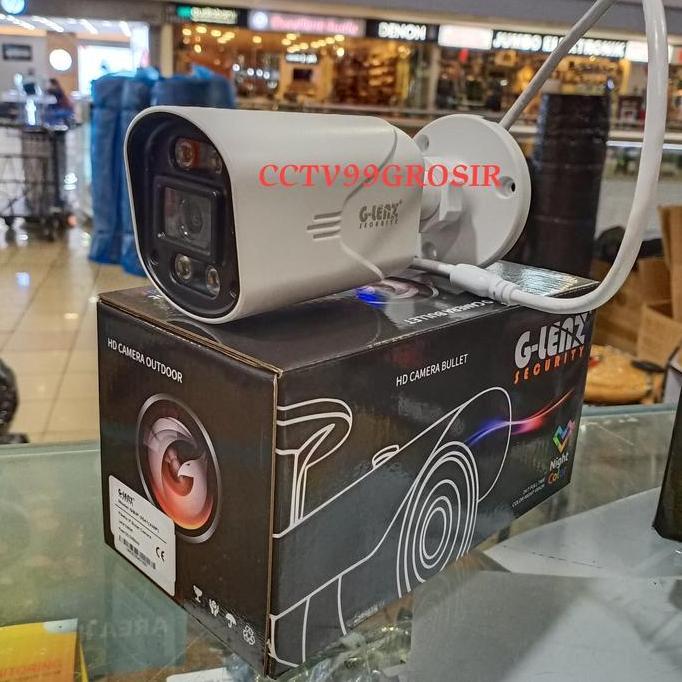 Ip Camera Outdoor 4Mp Full Colorvu Onvif, Ip Cam Glenz Poe, Ipcam