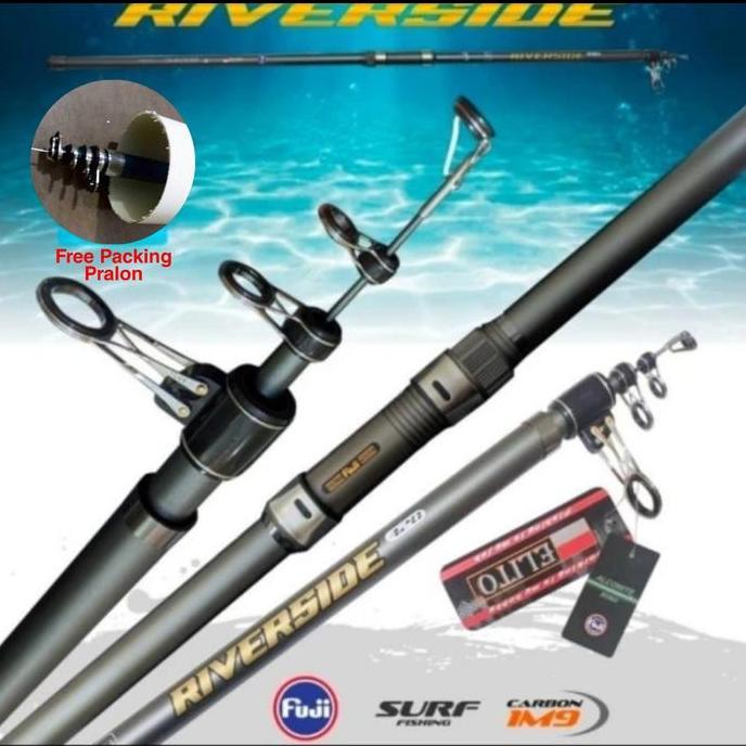 Joran Antena Surf Elito Riverside Cincin Full Fuji