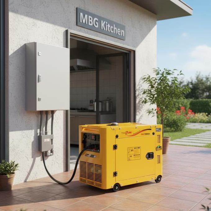 Terlaris Genset 10 Kva Silent Diesel Tsuzumi Tdg 10000S Japan Technology  / Genset 7000 Watt