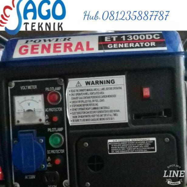 Terlaris Genset Et 1300 Dc Genset Murah Dan Berkualitas