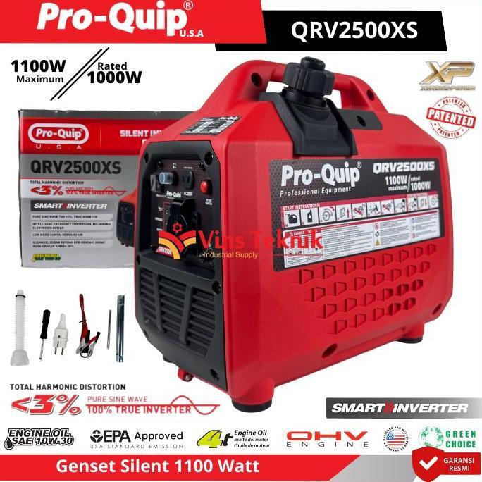Terlaris Proquip Qrv2500Xs Qrv 2500 Mesin Genset Silent Genset Bensin Generator Genset Portable 1000
