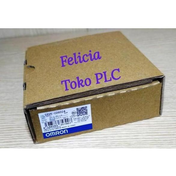 TERBARU - S8VK-C06024 24VDC 2,5A Omron Power Supply - S8VK-C06024/ED2 S8VK-C06024