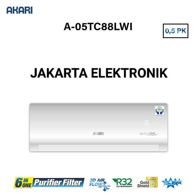 Terlaris Akari Ac A05E3Lwi (1/2Pk)