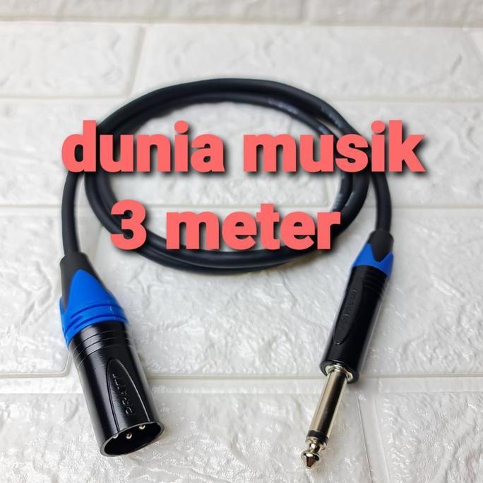 KABEL JACK CANON MALE TO AKAI / CANON COWOK KE AKAI