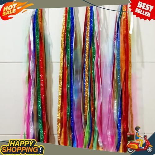 Ready Tassel Rumbai Tamborin Gereja Pita Bludru Alat Tari