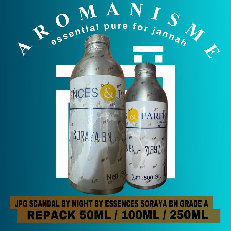 Bibit Parfum Searah JPG Scandal By Night By Essences Soraya BN Grade A Repack 50ml / 100ml