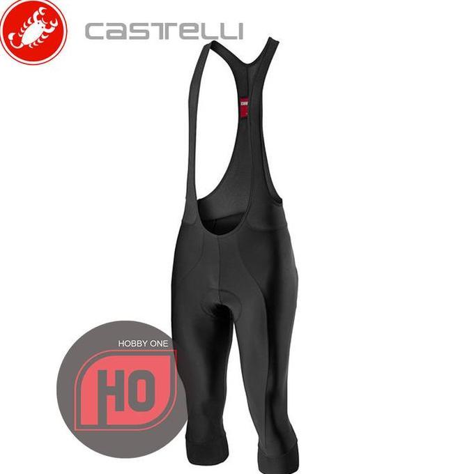 CASTELLI ENTRATA BIBSHORT KNICKER MEN BLACK - Bib Short