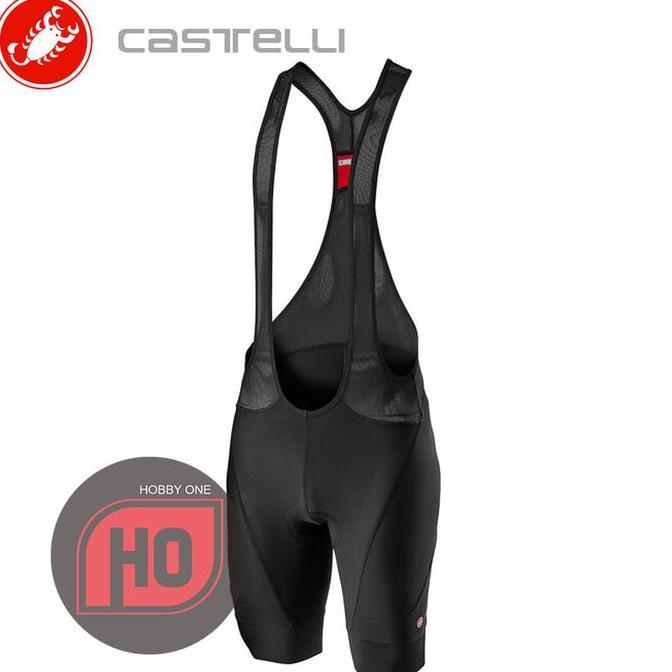 CASTELLI ENDURANCE 3 BIBSHORT MEN BLACK - Bib Short