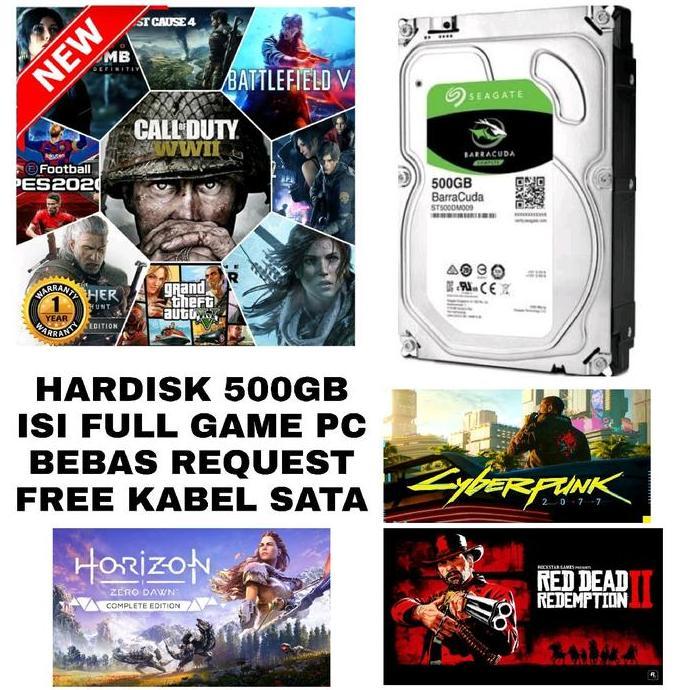NEW Hardisk HDD PC Internal 320GB 500GB 1TB Full Game PC