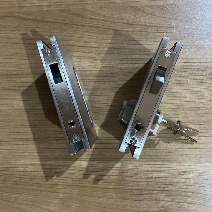 Kunci Sliding Pintu Kaca Double Glass Sliding Lock