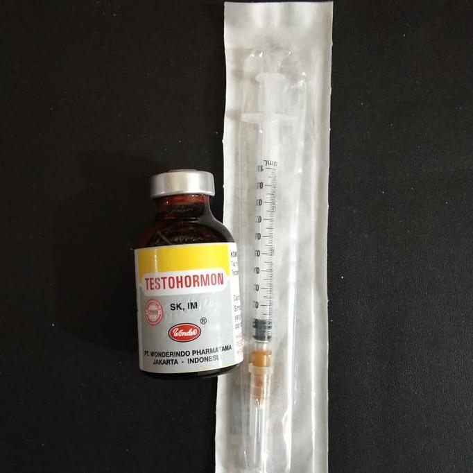 Ready stock TESTOHORMON INJEKSI hormon kawin reproduksi hewan jantan betina