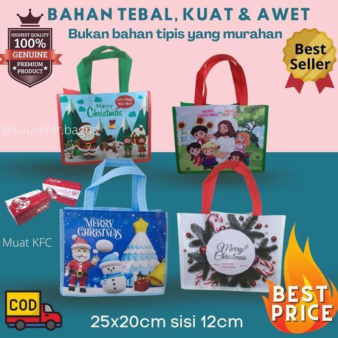 Tas Natal Goodie Bag Natal Sekolah Minggu Souvenir Natal Anak Hampers