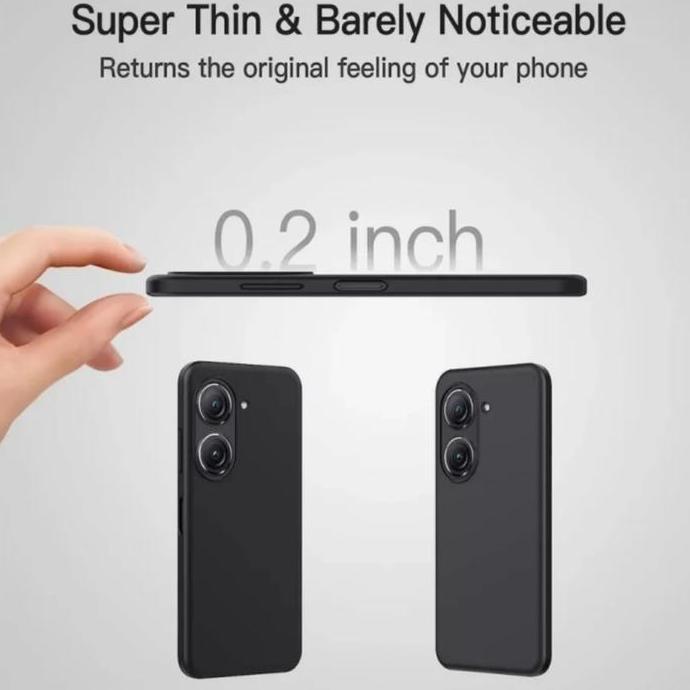 Softcase Matte Asus Zenfone 10 Premium Back Cover Case