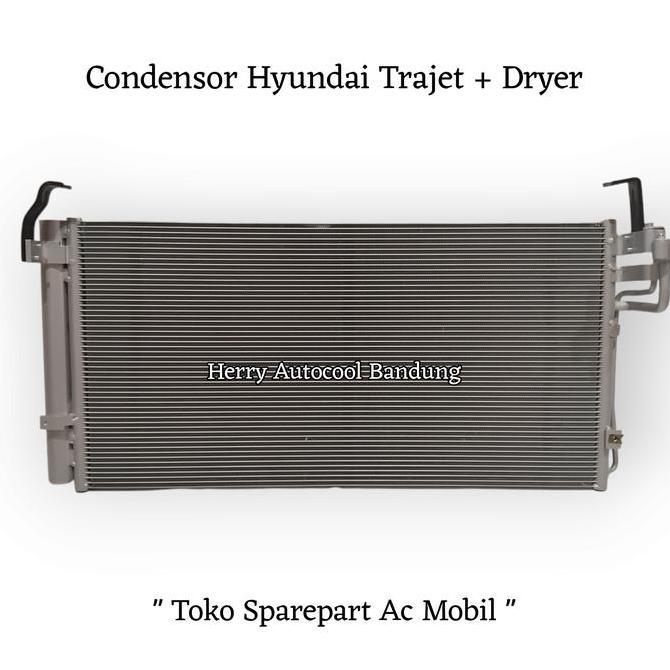 Condensor - Kondensor Ac Mobil Hyundai Trajet Plus Dryer