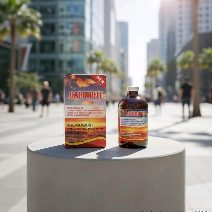 Ready stock COD | Obat Sapi Ambruk|PMK|Hypocalcemia - Cardiofit Forte Inj. 100 ml